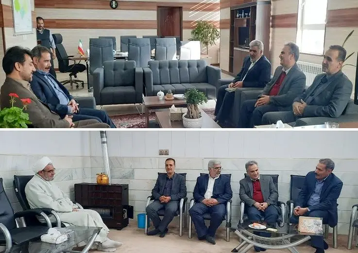 دیدار مدیرعامل شرکت آب و فاضلاب استان مرکزی با سرپرست فرمانداری و امام جمعه شهرستان آشتیان

