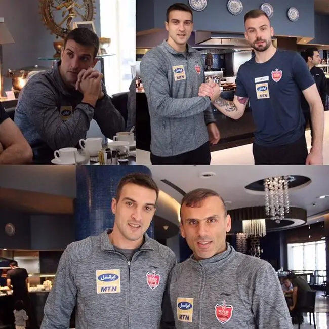 بودیمیر در اردوی پرسپولیس حاضر شد