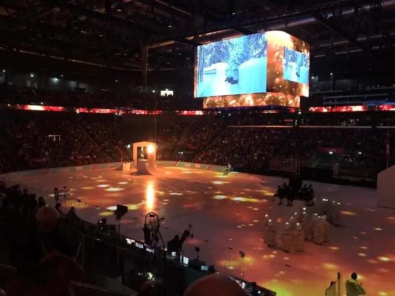 آئین افتتاحیه سومین دوره بازیهای المپیک زمستانی جوانان برگزار شد