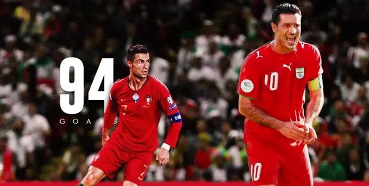 واکنش AFC به نزدیک شدن رونالدو به رکورد دایی+ عکس