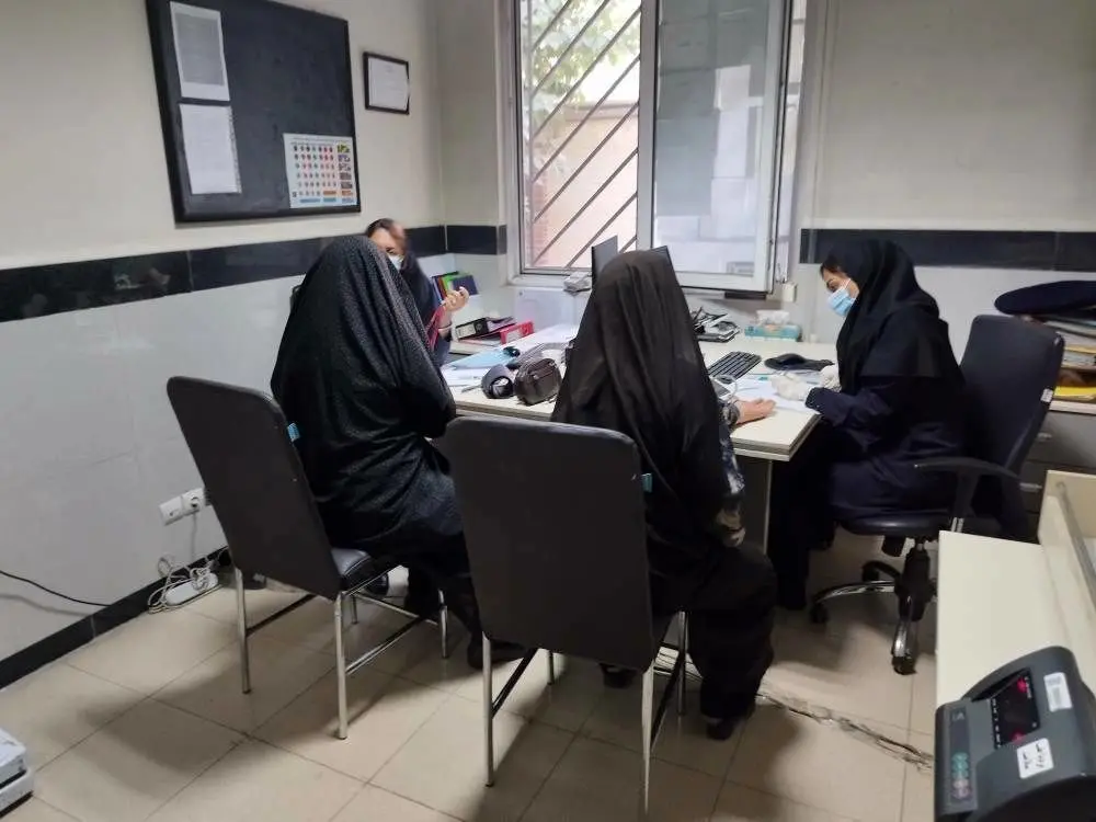 خدمت رسانی تیم جهادی غربالگری بیماری‌های قلبی در منطقه ۱۹

