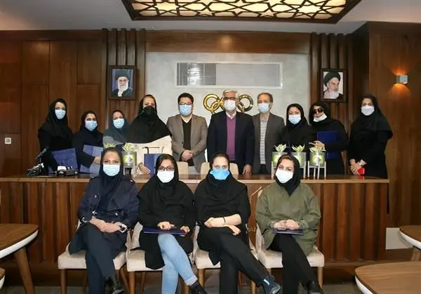 تقدیر از همکاران زن آکادمی ملی المپیک