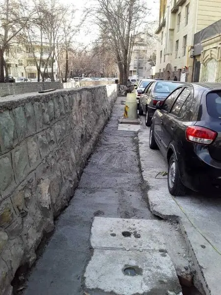 مرمت و نوسازی نهرهای قدیمی در منطقه 3