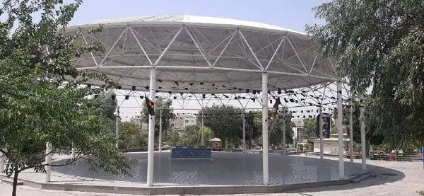 مراحل پایانی احداث مقبره الشهدای بوستان والفجر منطقه ۱۵