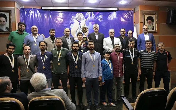 تجلیل بانک ملت از تیم های رسانه ای برتر جام ولایت
