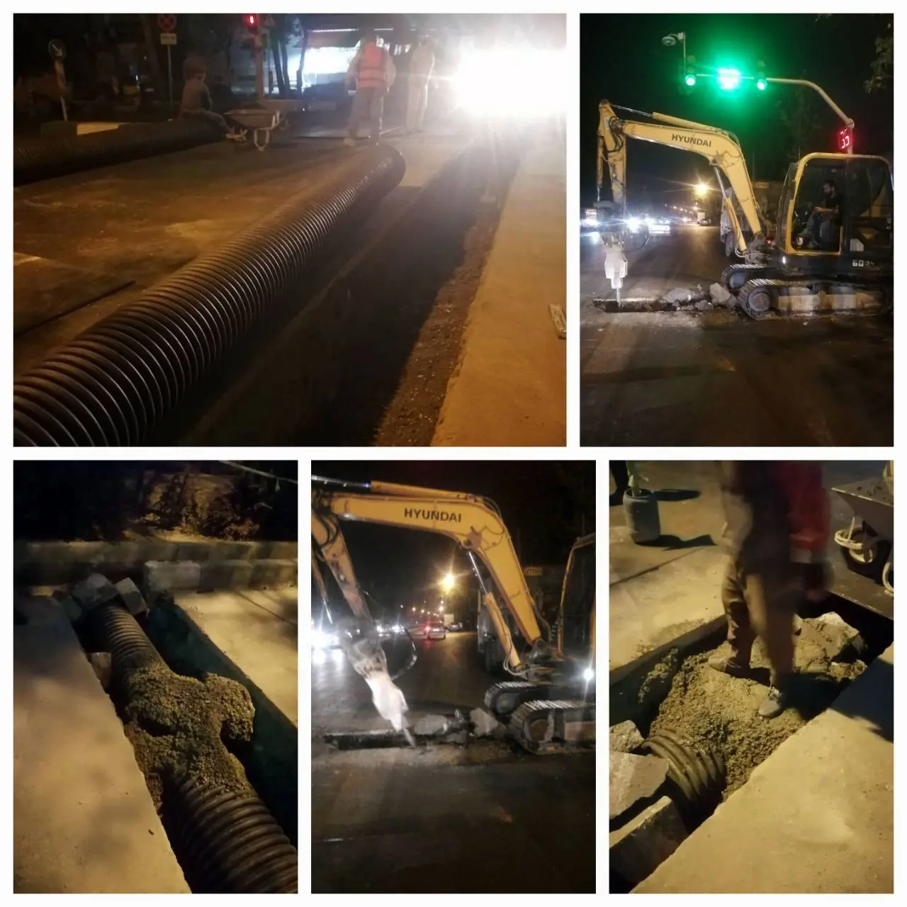 اجرای عملیات لوله‌گذاری در نقاط منتخب منطقه۸

