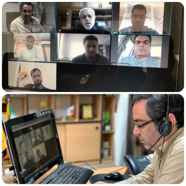 برگزاری جلسه مدیران روابط عمومی های قطار شهری کشور به صورت ویدئو کنفرانس