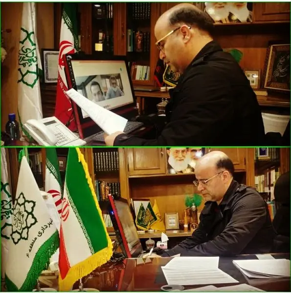 ملاقات مردمی شهرداری منطقه ۶ بصورت تلفنی برگزار شد