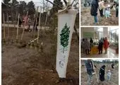 کاشت بیش از هزار اصله نهال توسط گروه فولاد صبح پارسیان

