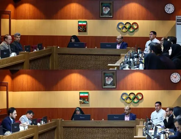 برگزاری نشست مسئولان کمیته ملی المپیک و وزارت ورزش با رشتههای تکواندو، پاراوزنهبرداری، پارادوومیدانی و پاراشنا