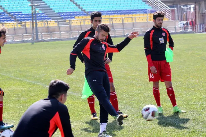 تمرین پرسپولیس در غیاب برانکو و بودیمیر