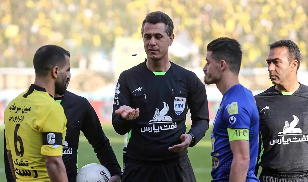 اسامی تیم داوری شش دیدار از هفته بیستم لیگ برتر