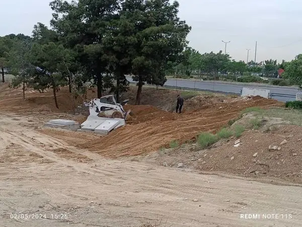 فضای سبز حاشیه بزرگراه آزادگان در منطقه 19 سبزتر می شود