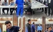 کارکنان مجتمع پتروشیمی شهید تندگویان رای خود را در صندوق اخذ رای انداختند