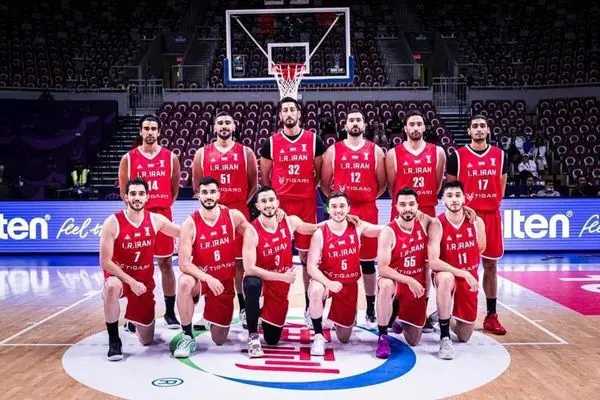 صعود ۲ پله‌ای ایران در رده‌بندی جدید فدراسیون جهانی بسکتبال