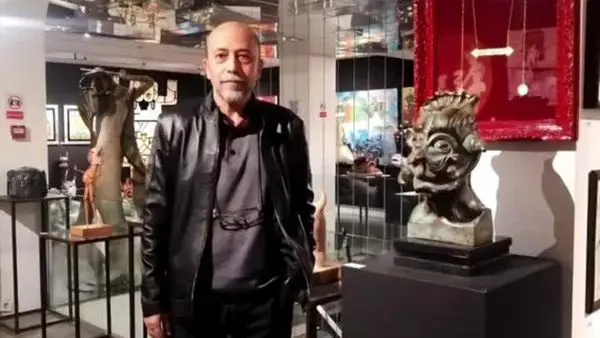 ورکشاپ آزاد مجسمه سازی استاد حمید رحیمی بافرانی +ویدئو