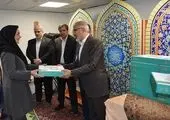 تکریم فرزندان نوتکلیف کارکنان بانک صنعت و معدن با حضور مدیرعامل