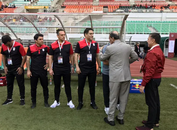 سفیر ایران ، تماشاگر بازى امیدها برابر اندونزى