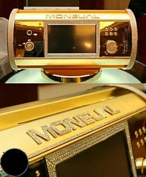 رایانه ای که از طلا ساخته شده است+عکس