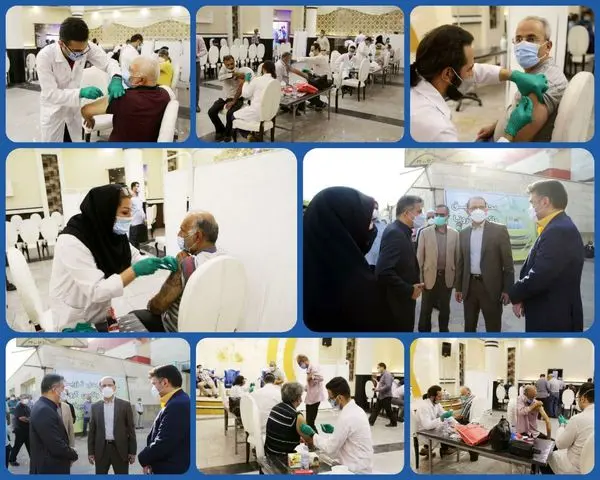 آغاز واکسیناسیون رانندگان تاکسی علیه کرونا در منطقه 15