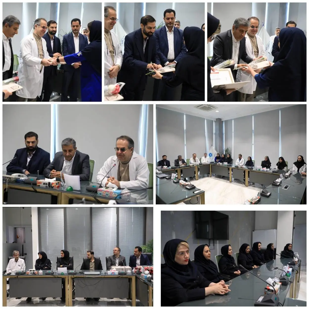 تقدیر از پرستاران بیمارستان بازرگان به مناسبت روز پرستار