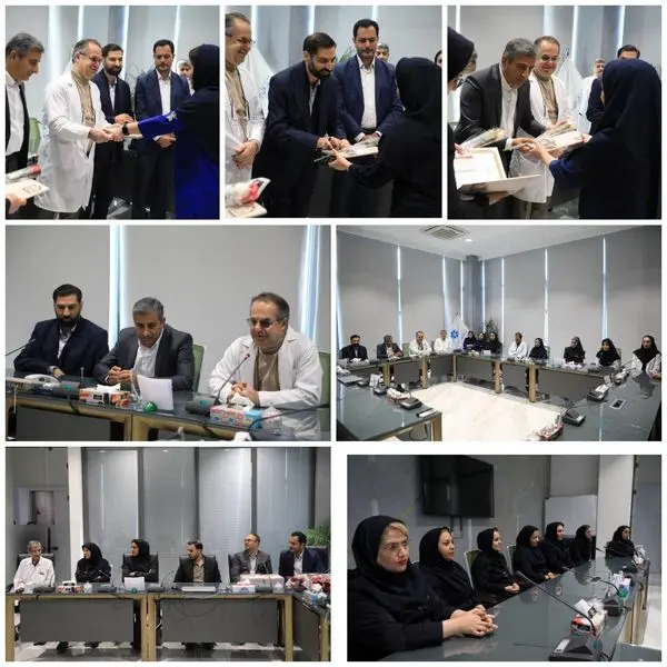 تقدیر از پرستاران بیمارستان بازرگان به مناسبت روز پرستار