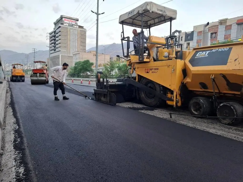 افزایش ۱۳۰ درصدی آسفالت معابر منطقه یک، طی دوره ششم مدیریت شهری تهران
