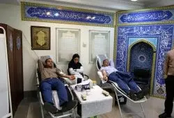 گل های سرخی که زندگی می بخشند؛ اهدای خون توسط پرسنل بانک سرمایه