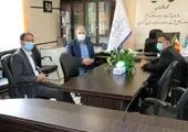 دیدار سرپرست مخابرات منطقه مرکزی با فرماندارشهرستان تفرش


