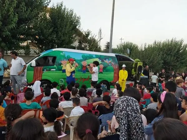 طرح فرآموز سیار  در بوستان های منطقه 2 کلید خورد