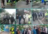 برگزاری مانور محیط‌زیستی با موضوع آب‌گرفتگی در منطقه 12

