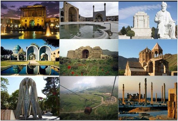 توریست های خارجی از کدام شهرهای ایران بازدید می کنند؟