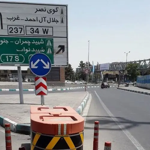 خروجی های  بزرگراه جلال آل احمد ایمن شد

