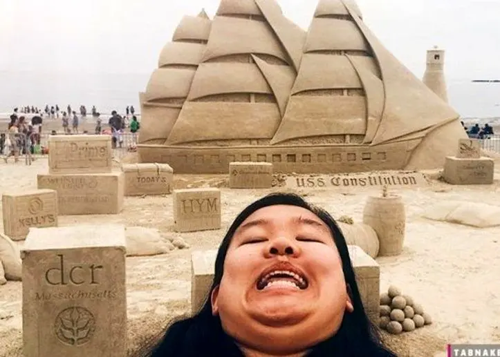 
سلفی یخ‌زده + عکس