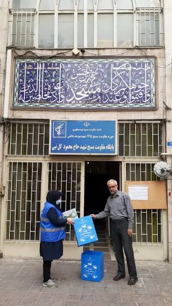 اجرای عملیات مخزن گذاری در مساجد و حسینیه های سطح منطقه ۷ به مناسبت ماه مبارک رمضان