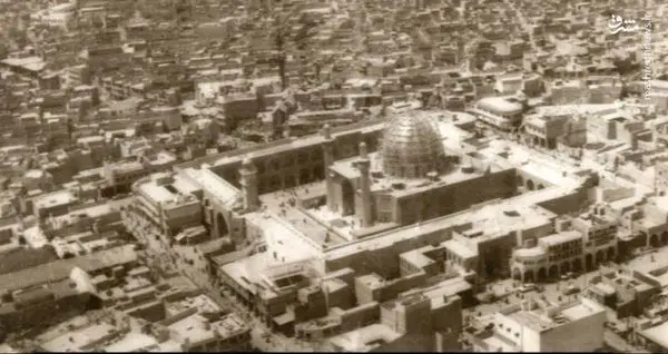 تصویر قدیمی از حرم امام علی(ع)
