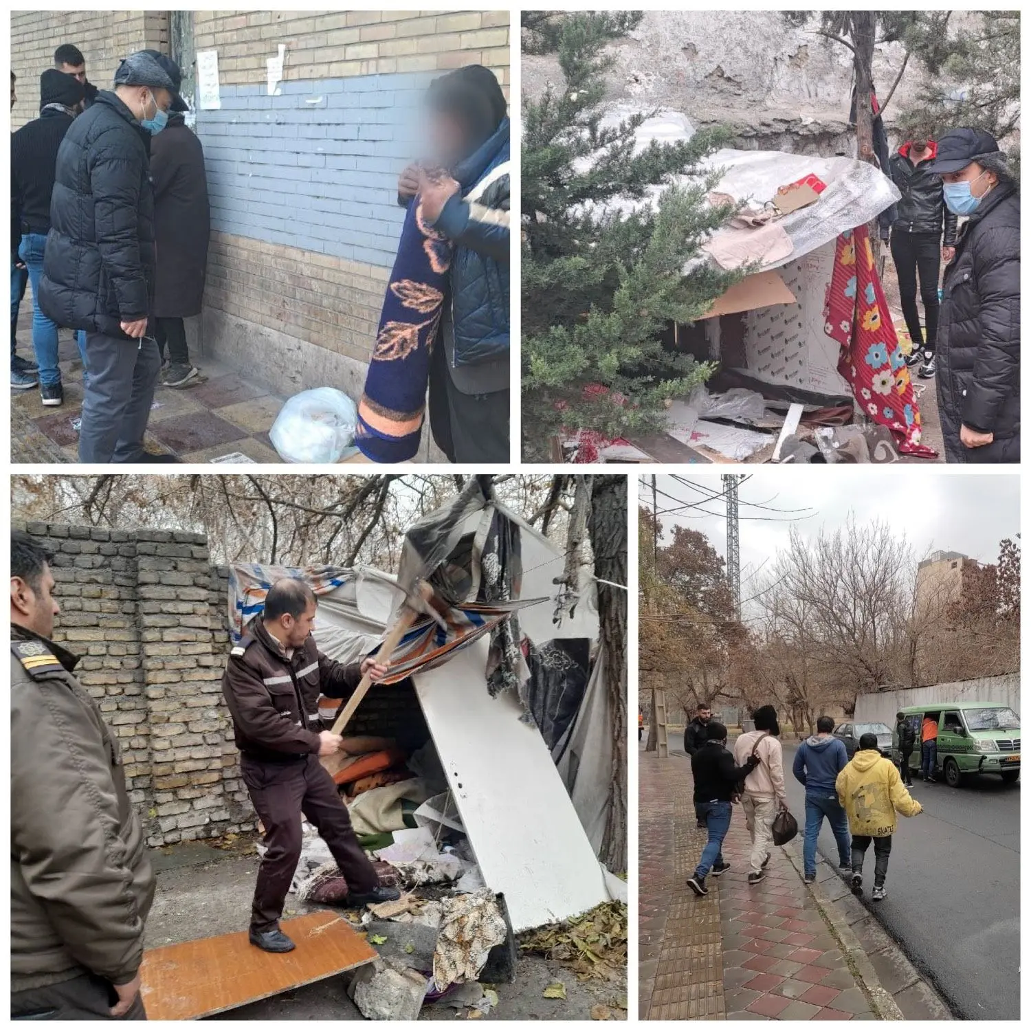 طرح جمع آوری معتادین متجاهر منطقه ۳ اجرا شد