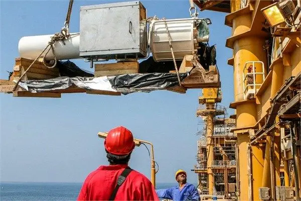 تعمیرات اساسی سکوهای گازی پارس جنوبی‌ پایان یافت
