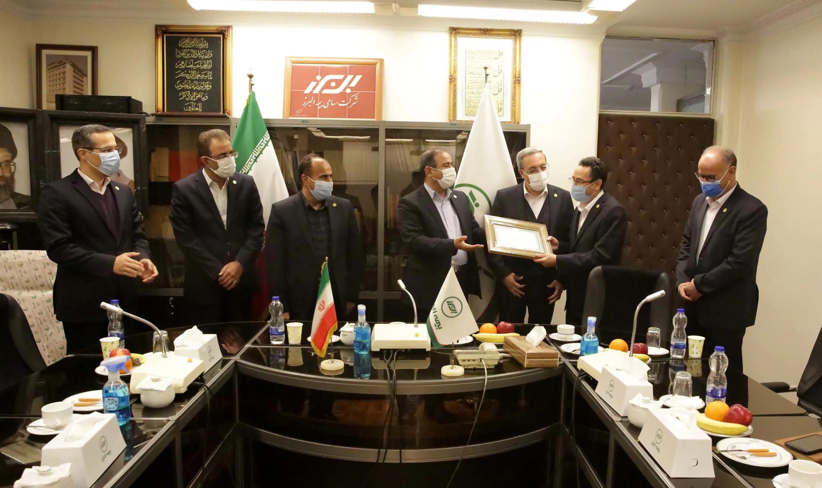 معاون نوآوری و برنامه‌ریزی بیمه البرز معارفه شد
