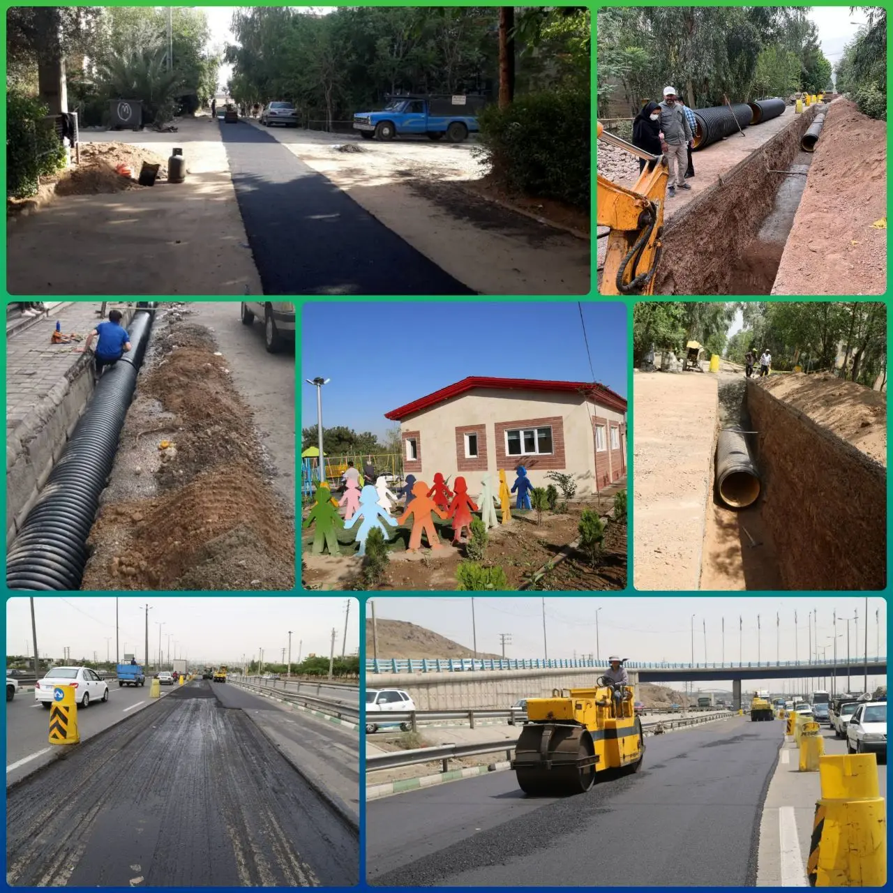 اجرای 13  پروژه عمرانی در باب الرضای تهران

