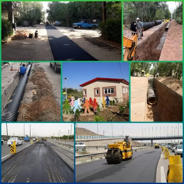 اجرای 13  پروژه عمرانی در باب الرضای تهران

