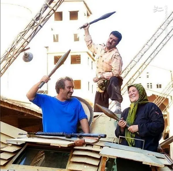 تصاویری دیده نشده از سریال پایتخت در دل داعش
