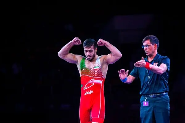 قهرمانی تیم ملی کشتی آزاد ایران در رقابتهای آسیایی با حمایت همراه اول