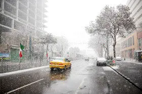 بارش برف و باران و کاهش دما در بیشتر استان‌ها

