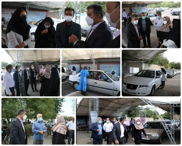 استقبال گسترده شهروندان جنوب شرق تهران از مرکز واکسیناسیون بوستان آزادگان