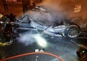 حضور شهردار منطقه 10 در مراسم عزادارای ایستگاه آتش نشانی شهید بلاغت نیا

