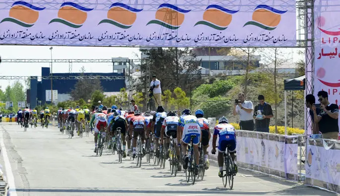 منطقه آزاد انزلی میزبان دومین تور دوچرخه سواری جایزه بزرگ قهرمانی کشور"جام کاسپین"