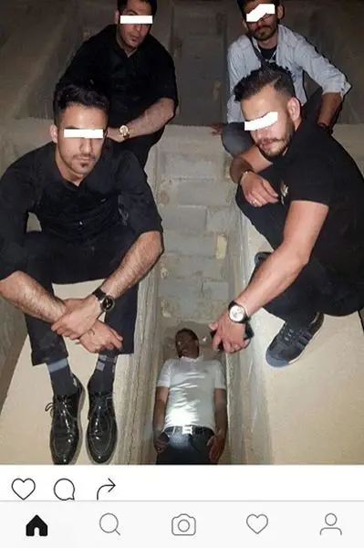 مد جدید و تاسف برانگیز در شب قدر +عکس