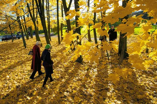 مسکو به رنگ پاییز +عکس 