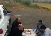 سرقت پله برقی پل عابر در بومهن! +عکس